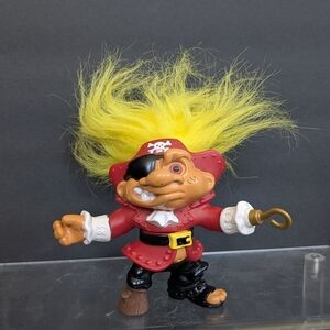 Pirate Troll Doll with Yellow Hair